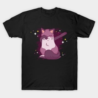 Cat Dabbing Dab Pose Birthday Gift Catlover T-Shirt